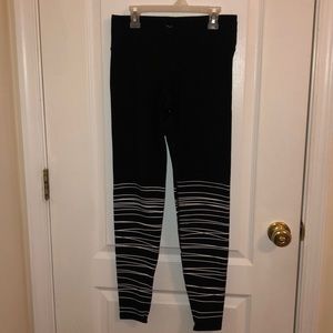 Black and white leggings
